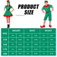 thumbnail image 2 of Tweettw Disfraces De Espectáculo De Elfo Navideño Para Hombres Y Mujeres Navidad Halloween cosplay Tema MX, 2 of 3