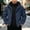 Dark Blue, variant on Men's 3 in 1 Waterproof Windproof Hooded Outdoor Jacket, Zip up Detachable Fleece Liner Shell Coat for Hiking Camping Travel