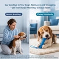 thumbnail image 4 of Dual-Action Canine Dental Prop, Dog Chew Toy with Rope, Durable Rubber Bone Toy for Teeth Cleaning & Tug of War, Suitable for Small Medium Large Dogs (2pcs), 4 of 10