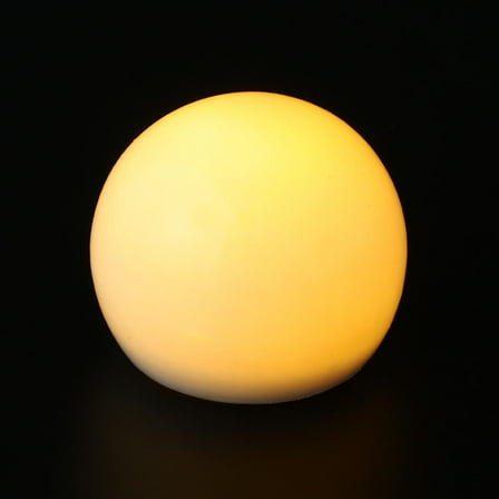 UPOUART Glow Balls Lamp White Pottery for Living Room Ambiance 1Pack