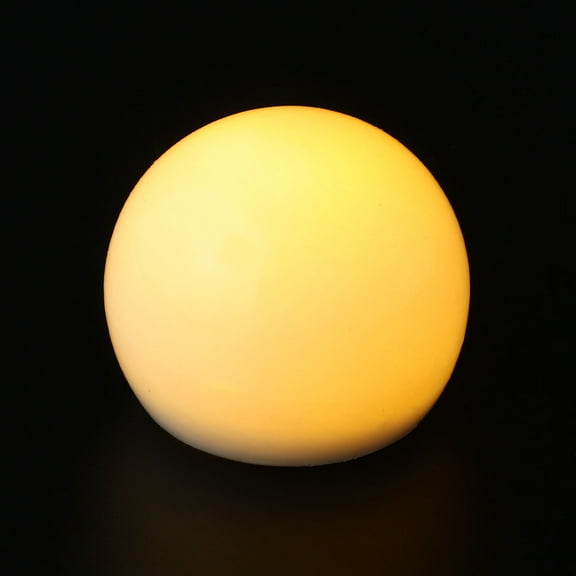 UPOUART Glow Balls Lamp White Pottery for Living Room Ambiance 1Pack