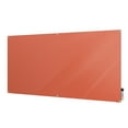 thumbnail image 1 of HMYSN48PH Ghent Glassboards Harmony Markerboard Square Corners Glass Whiteboard 4'H x 8'W, Peach, 1 of 5