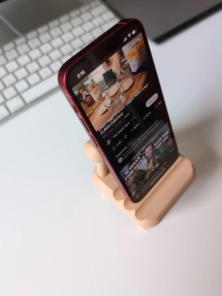 FLINT- Desktop Phone Stand Small Bench Chair Mobile Phone Holder For 4-7-Inch Phones