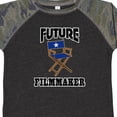 thumbnail image 4 of Inktastic Future Filmmaker Director Chair Boys or Girls Toddler T-Shirt, 4 of 5