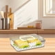 thumbnail image 5 of Caja organizadora de especias de plástico transparente, contenedor de almacenamiento de cocina de grado alimenticio, 12.4x9.3x2.8 pulgadas, sello hermético, apilable, multifuncional, apto para, 5 of 7