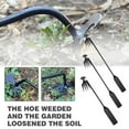 thumbnail image 4 of Hoe Weeding Rake Root Wild Vegetable Shovel Multifunctional Stainless Steel Weeding Tool Gardening Loose Soil, 4 of 7