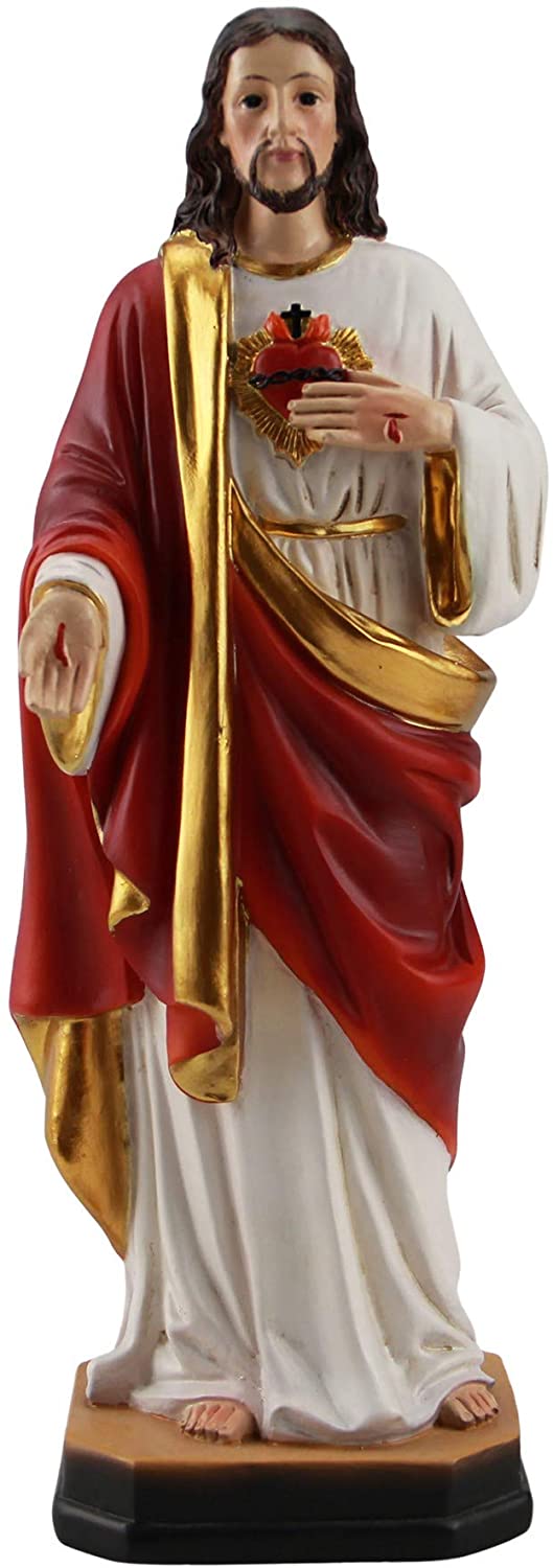 Sacred Heart of Jesus Christ Lord Catholic Religious Gifts Resin