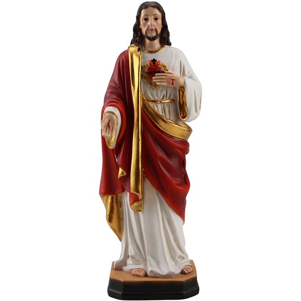 Sacred Heart of Jesus Christ Lord Catholic Religious Gifts Resin