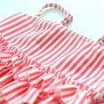 thumbnail image 3 of B91xZ Maillot de Bain une Pièce pour Filles, Rose 4-5 Ans, 3 of 5