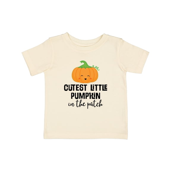 Inktastic Cutest Little Pumpkin in the Patch Halloween Boys or Girls Baby T-Shirt