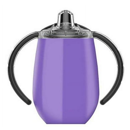BEACH LAVENDER Sippy Cup 9oz Double Walled Vacuum Insulated Stainless Steel by True North