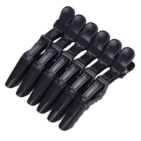 Salon Hair Styling Clips 6-Pack Strong Hold Barrettes for Women and Girls