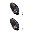 thumbnail image 4 of Bearachild Pro Gamer Gaming Mouse 8D 3200DPI Ajustable con cable Óptico LED Ratones de computadora Cable USB Ratón silencioso para computadora portátil negro plata 2piezas, 4 of 5