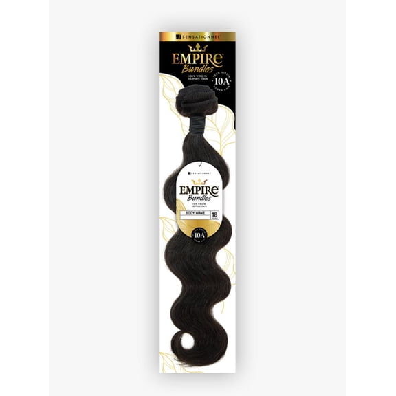 Sensationnel Virgin Human Hair Weave Empire Bundle 10A - Body Wave 10" - 28"