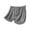 Grey, variant on Men's Pure Color Elastic Deepened Crotch All Season Briefs Black L