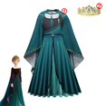 thumbnail image 3 of Disney-vestido de princesa Frozen 2 para niña, ropa de fiesta de cumpleaños para niño, disfraz de Reina Anna, 3 of 5
