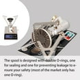 thumbnail image 3 of Camping Stove Camping Cookware Picnic Cooker Outdoor Stove Lightweight Stove Mini Stove Gas Cooker Folding Stove, 3 of 6