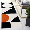 thumbnail image 2 of SAFAVIEH Rodeo Drive Eliza Abstract Runner Rug, Rust/Black, 2'3" x 8', 2 of 8