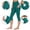 #New-Green, variant on PFRNLF Capri Leggings for Women,Tummy Control Yoga Pants with Pockets High Waisted Workout Leggings