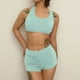 thumbnail image 1 of Trajes de baño tankini para mujer, moda, cómodo, estampado, bikini, traje de baño de color liso para mujer, conjuntos de bikinis, traje de baño de dos piezas para mujer, 1 of 5