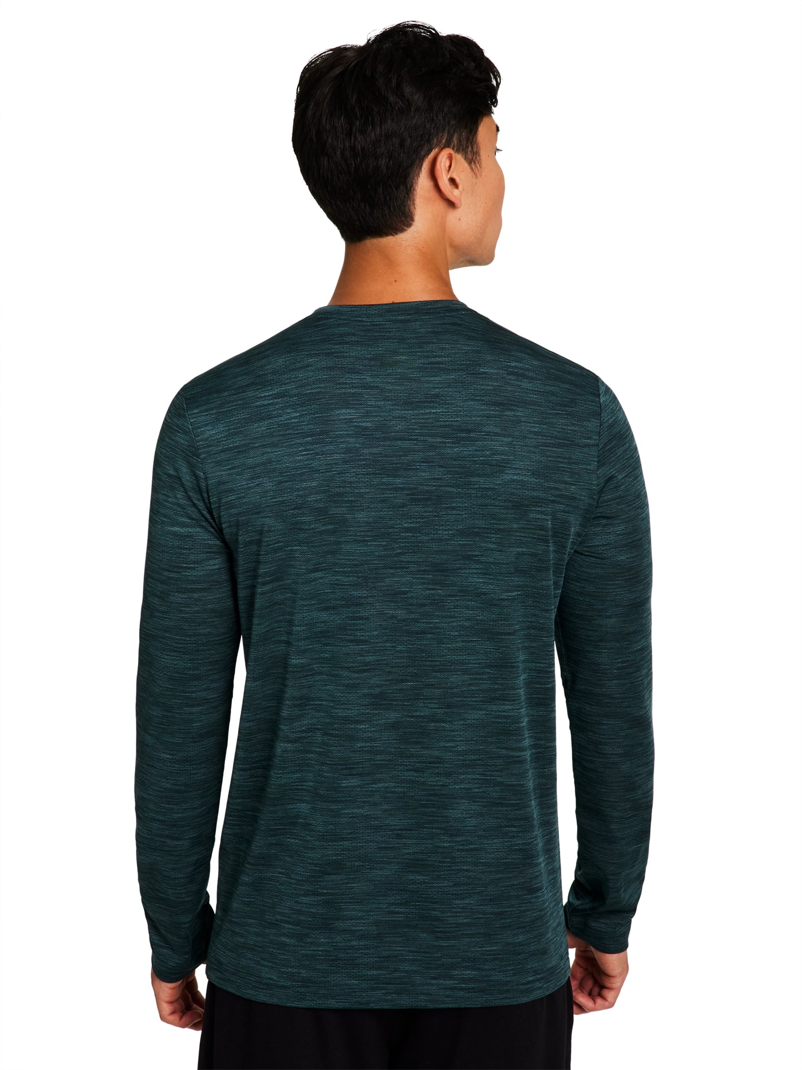 Reebok Mens and Big Mens Stride Performance Long Sleeve Shirt, Sizes XS-5XL