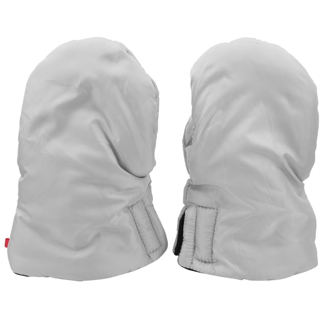 Cochecito de bebé de invierno, guante de mano cálido, cochecito de bebé, cochecito de bebé, gris