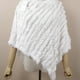 thumbnail image 2 of Qarigey Mantón de punto respetuoso del medio ambiente para el cabo sostenible de las mujeres del mantón de la capa del abrigo del mantón de Accesorios de disfraces blanco, 2 of 6