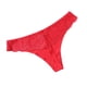 thumbnail image 1 of Qarigey Bragas de tiro bajo Ropa interior de mujer Tanga Bragas sin costuras Accesorio de citas sexy Mano de obra fina Hollow-out Red L Type3 NO3, 1 of 6