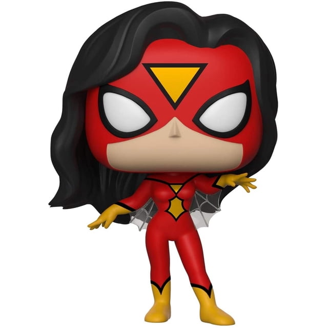 ¡Funko Pop! Marvel: Figura clásica de vinilo de Spider-Woman Bobble New York Comic Con 2018 Exclusivo de NYCC
