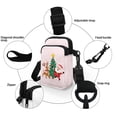 thumbnail image 5 of HELLHERO Skull Mushroom Adjustable Shoulder Strap Sling Bag Polyester for Adults, 5 of 7