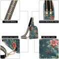 thumbnail image 6 of FORMRS Womens Crossbody Sling Bag Travel Daypack Shoulder Chest Backpack, Floral Christmas, 6 of 7