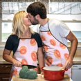 thumbnail image 5 of Grapefruit Bib Apron with Pocket Chemical Work Apron Waterproof Bib Apron for Brother Boyfriend Husband Cooking Aprons for Kitchen Cool BBQ Grilling (Set Of 2), 5 of 7