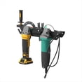thumbnail image 2 of Angle Grinder Holder - 2 Bay Angle Grinder Rack/Stand Storage Rack with Cord Hanger, Wall Mount Bracket for Cutters, 2 of 6