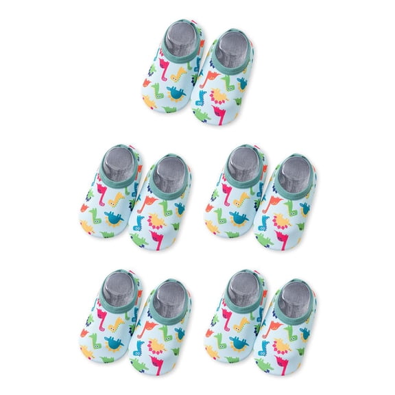 Greeniant 1 par de zapatillas de agua de nailon para niños, suela de silicona portátil, zapatos de natación para niños y niñas, botas subacuáticas de M, Typ 7 5piezas Greeniant  CBP227582