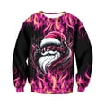 thumbnail image 1 of Ediodpoh T-Shirt de Sport à Col Rond de Noël pour Homme à Manches Courtes d'Hiver T-Shirt de Sport à Col Rond Chandail à Col Rond pour Homme Noir_003 m, 1 of 4