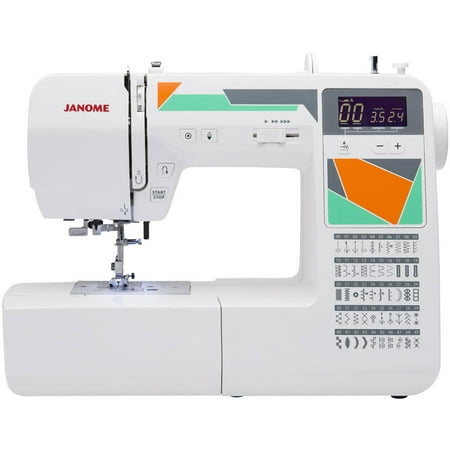 Janome MOD-50 50-Stitch Computerized Sewing (Best Heavy Duty Home Sewing Machine)