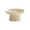 White, variant on Cadancy Ceramic Cake Stand Pedestal Dessert Display Plate Ribbed Serving Tray Fruit Cookie Candy Appetizer Holder Wedding Party Buffet Table Centerpiece Decorative Kitchen Organizer