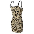 thumbnail image 6 of Ladies Elegant Sling Sleeveless Sexy Dress Leopard grain, 6 of 6