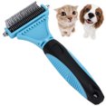 thumbnail image 4 of Pet Hair Removal Comb, Pet Undercoat Rake Anti-rust Skin-friendly  For Pet, 4 of 8