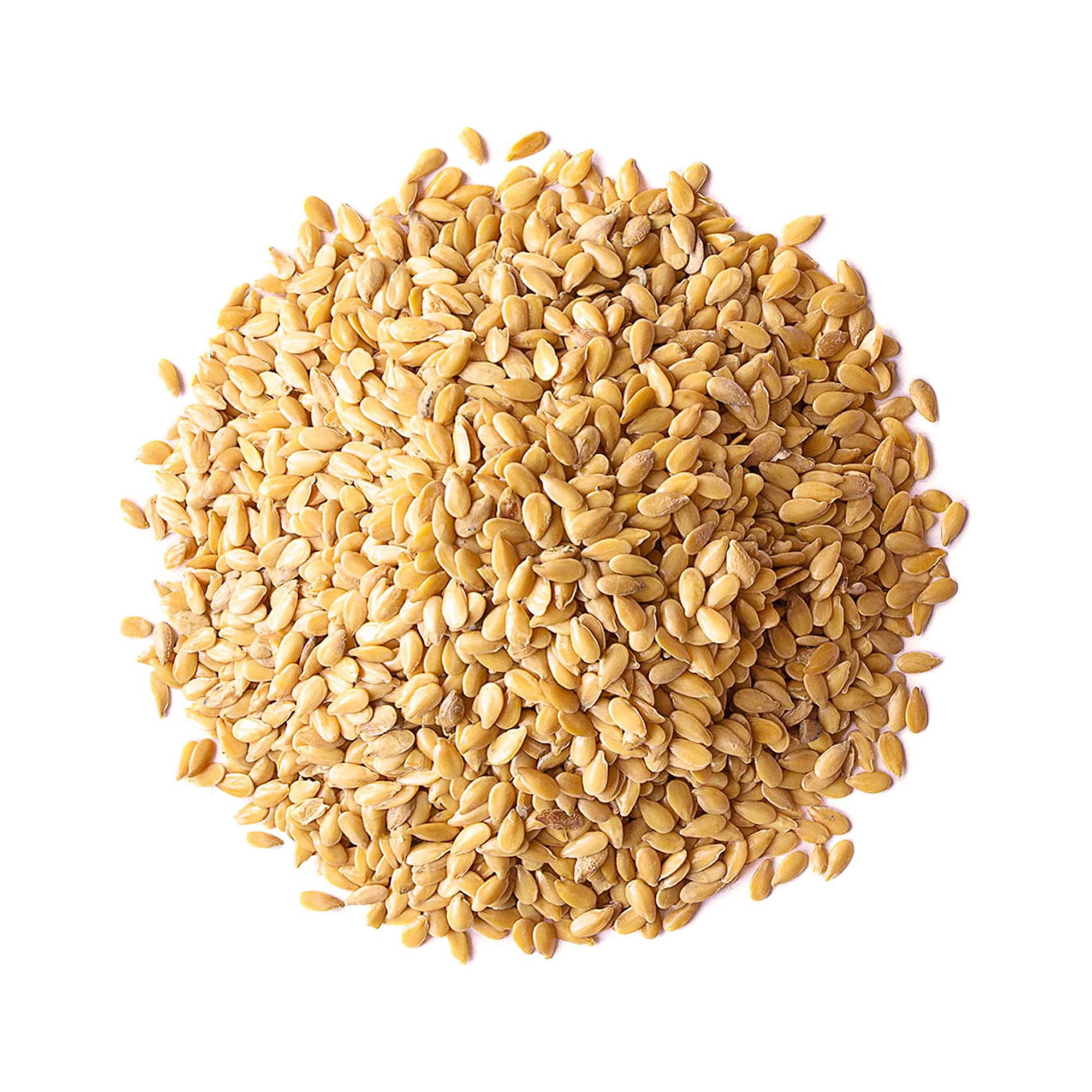 Golden Flax Seeds, 20 Pounds  - Kosher, Raw, Vegan - by Food to Live