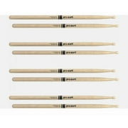 Promark Classic Attack Drumsticks Shira Kashi Oak 2B - Wood Tip - 4-pack PW2BW