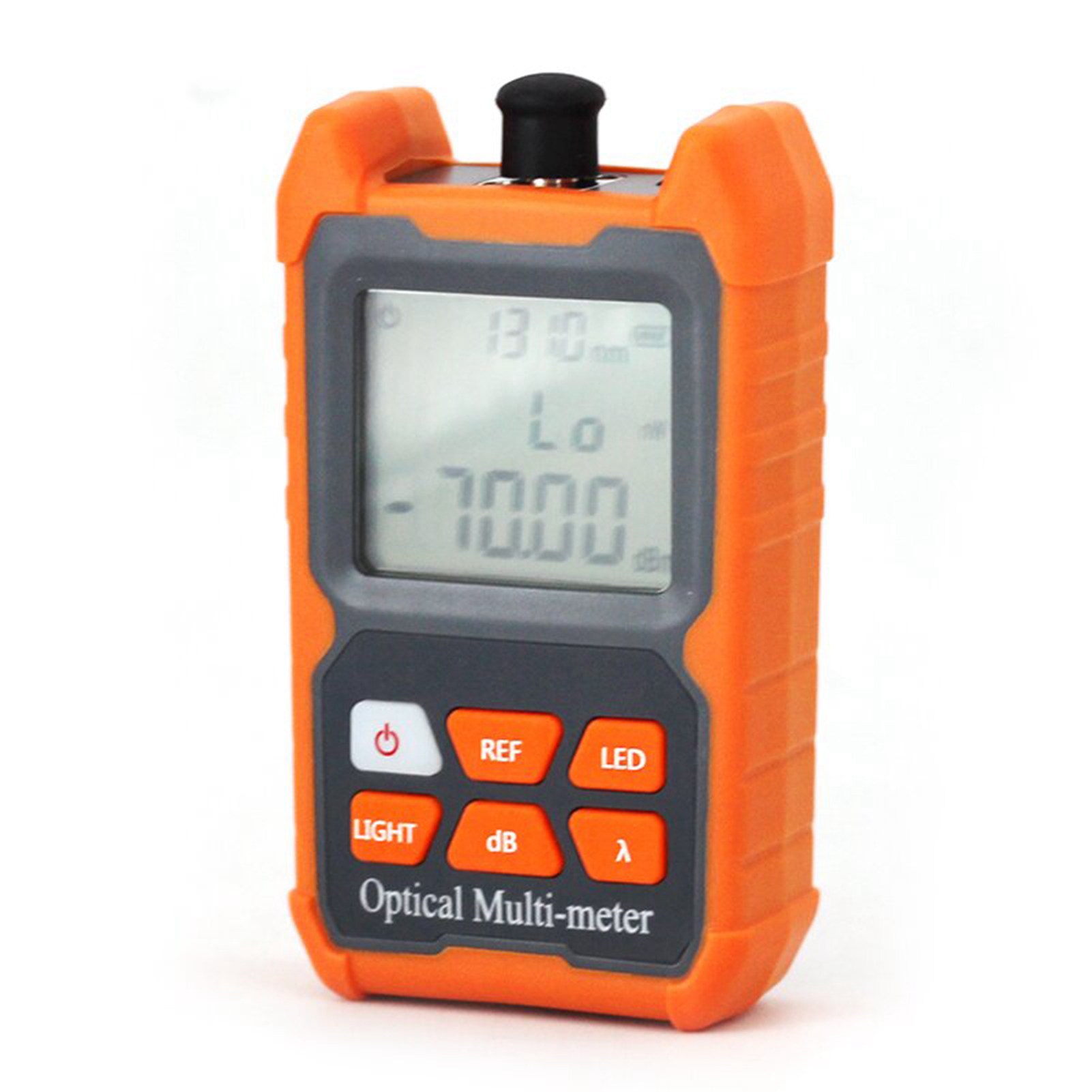 Optical Fiber Power Meter Mini Portable Optic Cable Tester Detector FC ...