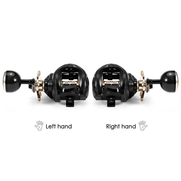 Baitcasting Reel,Reel Left Hand 6.3 1 Ratio Carbon Fiber Reel Ratio Brake Reel 1 Ratio Brake Speed 6.3 1 Brake Reel Left Reel Speed 6.3 Fiber Reel 9 Reel 9 1bb Rusuo Eryue Reel Huiop Carbon