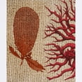 thumbnail image 2 of CafePress - Red Coral Burlap Beach Decor Mousepad - Non-slip Rubber Mousepad, Gaming Mouse Pad, 2 of 5