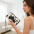 thumbnail image 5 of Creatine European And Fashion Retro Double Zipper Handbag With Large Capacity, 5 of 5