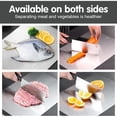 thumbnail image 5 of New Titanium Cutting Boards - 100% Pure Titanium Cutting Boards for Kitchen - Cutting Edge Hygiene & Durability, Double Sided Medical-grade Titanium Cutting Mat from Japan (13 x 9 in), 5 of 7