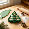 thumbnail image 6 of Christmas Mini Pie Molds, Festive Holiday Baking Tool Set with Press Design for Making Delicious Seasonal Pastries and Tarts (Christmas Tree), 6 of 6