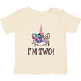 thumbnail image 3 of Inktastic 2nd Birthday Unicorn 2 Year Old Girl Girls Baby T-Shirt, 3 of 5