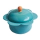 thumbnail image 2 of Tazón De Fideos Instantáneos En Forma De Girasol De Acero Inoxidable: Recipiente De Comida De Estilo Japonés con Tapa(Azul eléctrico), 2 of 12