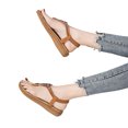 thumbnail image 1 of Sandalias Vestir Chanclas Bohemian Elástico Tobillo Correa Rhinestone para Mujer, 1 of 8